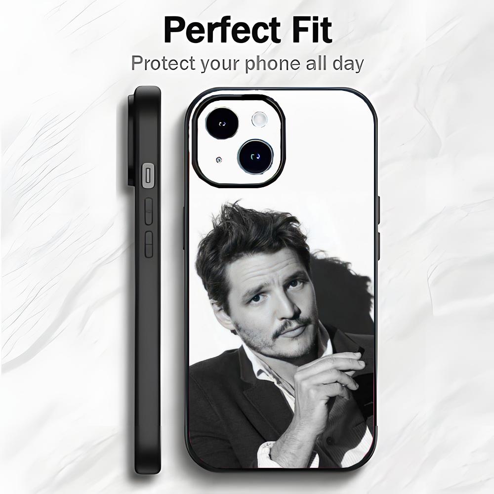 Popular Hollywood Actor P-Pedro Pascal Phone Case Phone Case Soft Packaging Lightweight For iPhone17 16 15 14 13ProMax