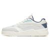 New Rubber Bullet Slip Resistant, Abrasion Resistant, Lightweight Low Top Skateboard Shoes White Gray Blue 912328033-4