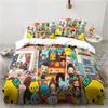 New Game Toca Life World Bedding Set Excavator Sheet King Twin Double Child Bedding Set Mircofiber Or Polyester Duvet Cover Set