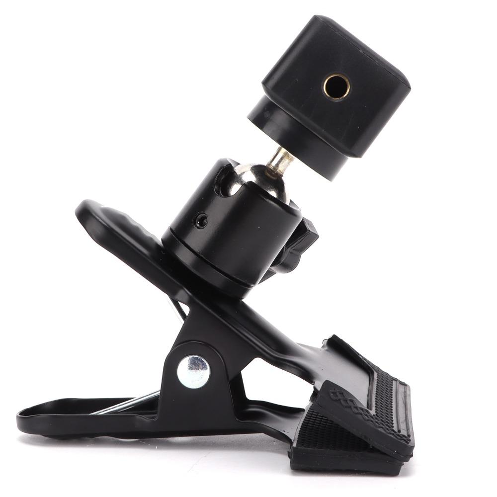 Clamp Design Headstock Phone Mount 360° Rotatable Guitar Clip Mount For Viewing