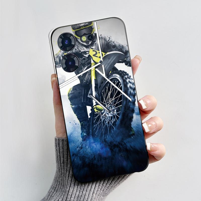 For Tecno Pova 5 Pro Case Cover Shockproof Black Wukong Phone Cases For Tecno Pova 5 Silicone Back Cover Pova5 Pro Bumper Fundas