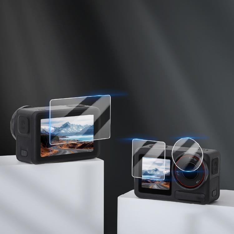 Thin High Hardness Screen Guard for Action 5Pro Camera, AntiFingerprint Protections