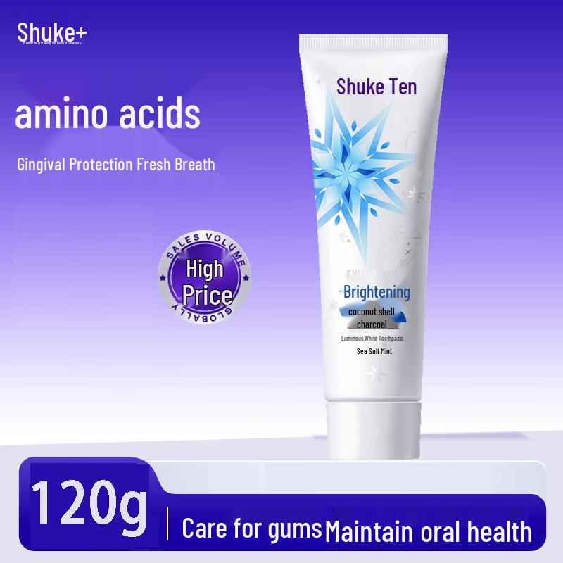 Saky Amino Acid Whitening Toothpaste with Bamboo Charcoal Mint