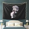 Helluva Boss Loona Tapestry Wall Hanging Aesthetic Home Decoration Tapestries for Dorm Room
