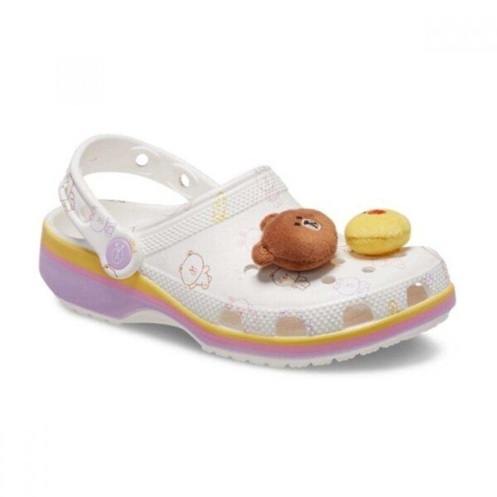 

Crocs Сандалии Skies Slipper Tqj 209492 100 Line Friends Classic Clogs 175