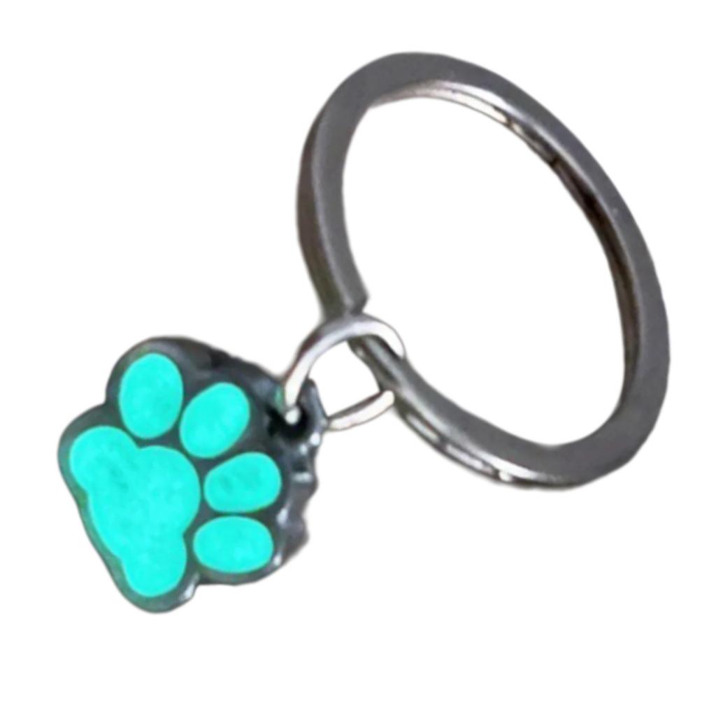 Luminous Claw Keychain Adorable Cartoon Animal Charm Key Holder Hanging Ornament for Bag Backpack or Car Decoration