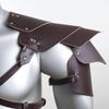 Plášť Kožený Postroj Dvojitý Ramenní PU Ramenní Zbroj Chránič Ramene Postroj Pirátské Cosplay