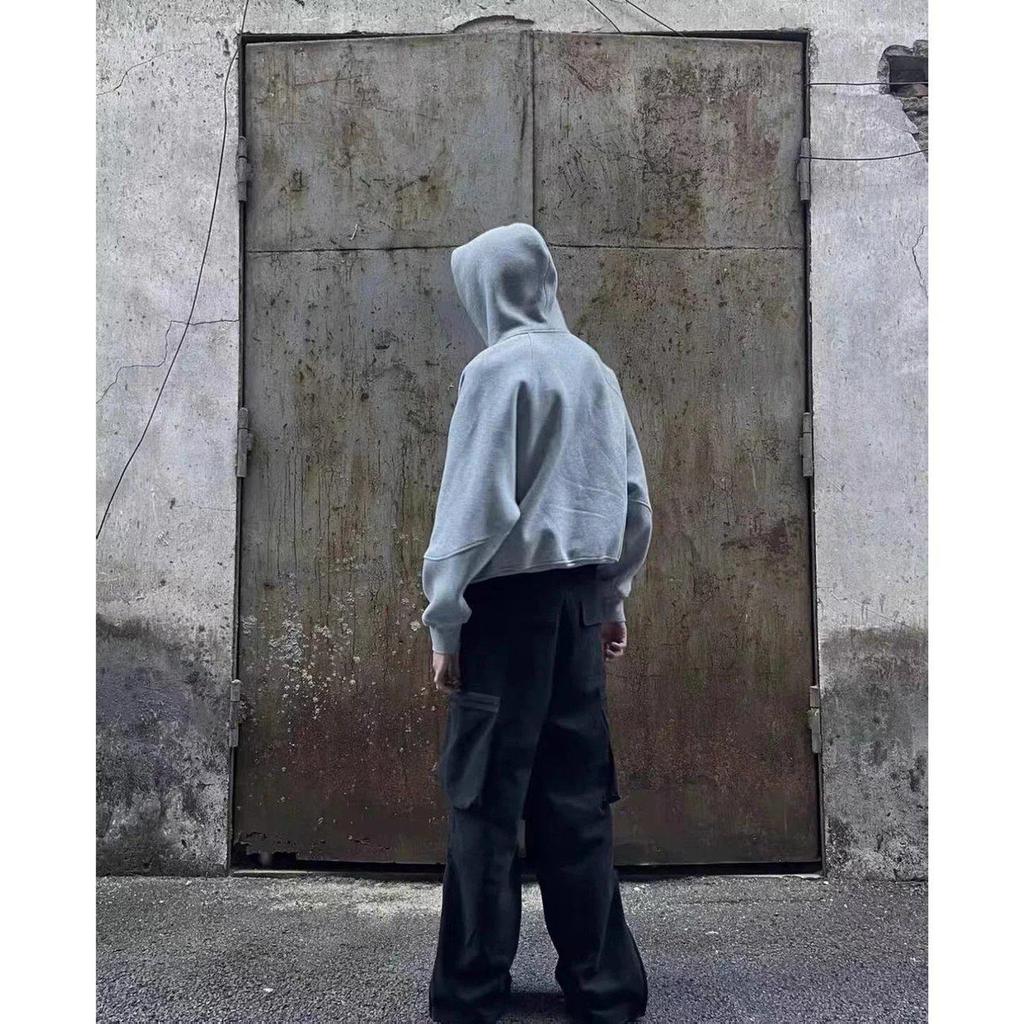 2024 A/W Unisex 500g Cleanfit Cardigan Sweater Hoodie Jacket