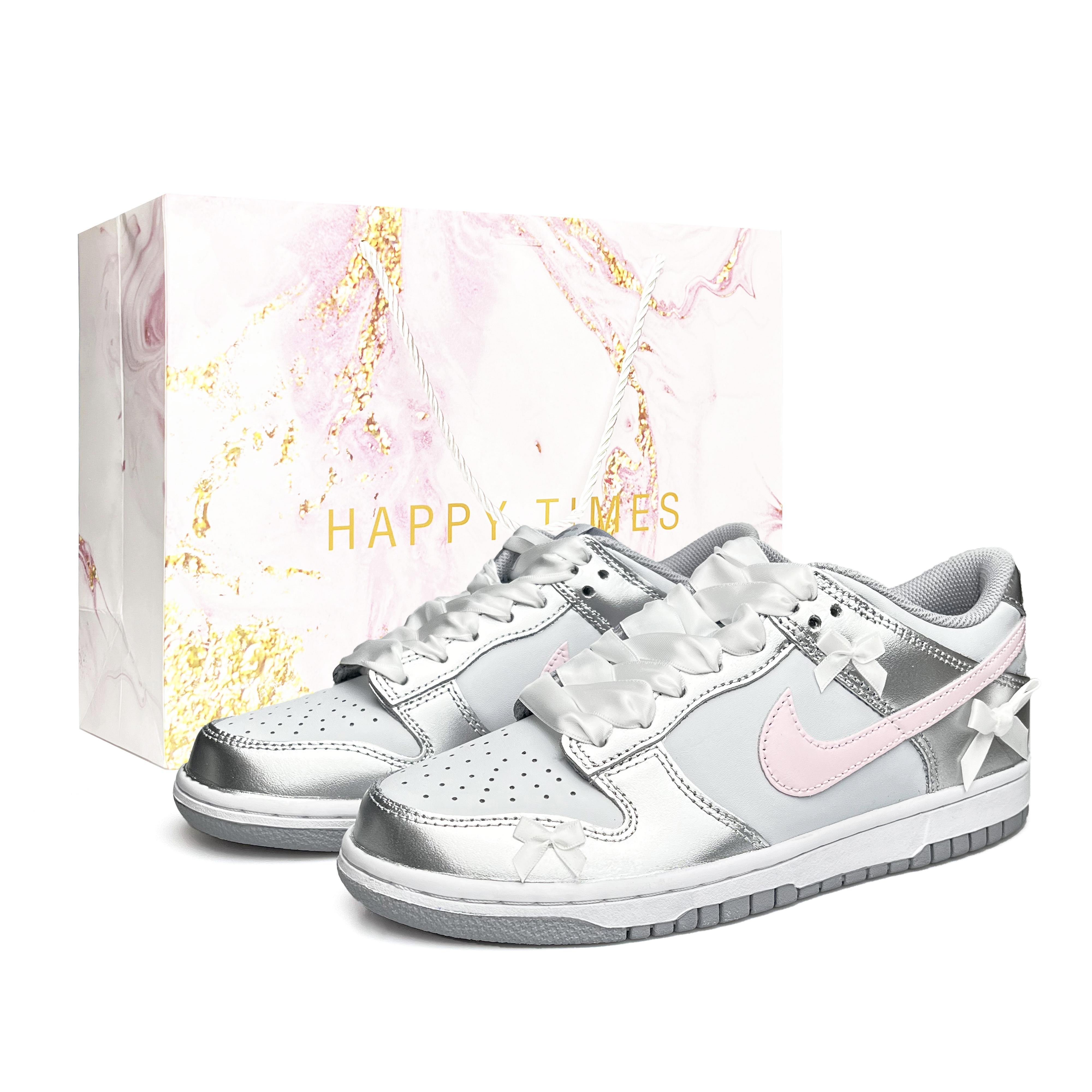 

Nike Dunk Lightweight Low top Skateboard Shoes Unisex Silver DH9765-001(Team920-SBOX) 35.5