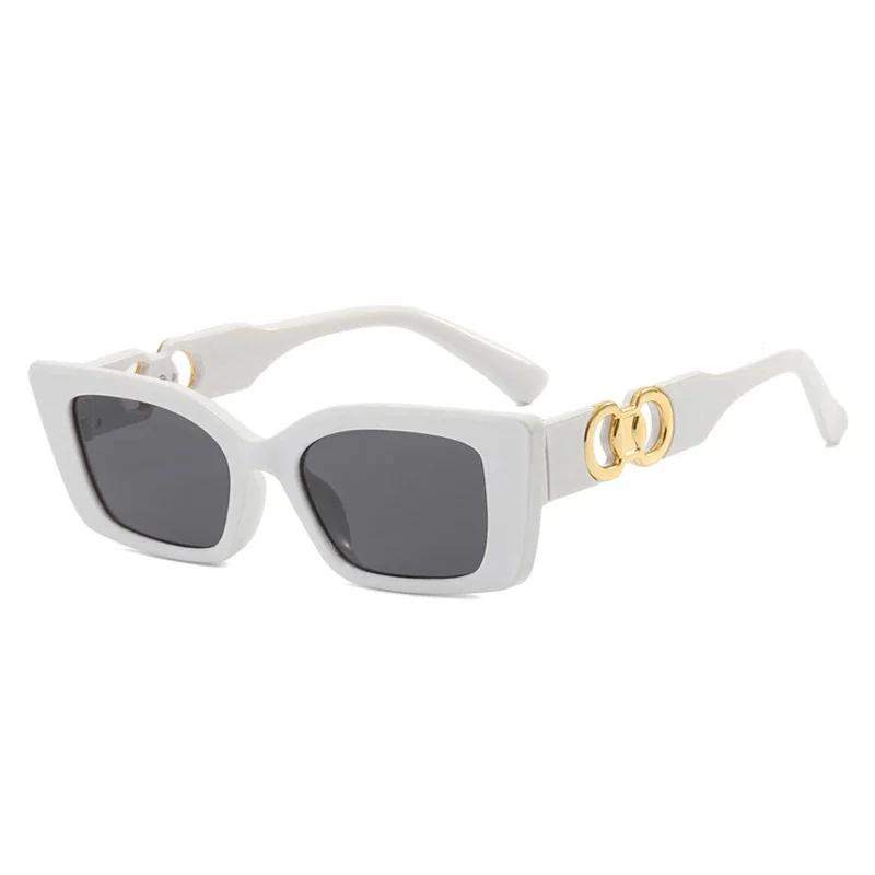 Rectangle Elegant Sunglasses Women Men Brand Designer Fashion Sun Glasses Female Male Classical Punk Mirror Oculos De Sol
