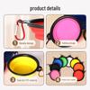 Portable TPE Folding Pet Bowl - Travel-Friendly Collapsible Water Dish for Dogs