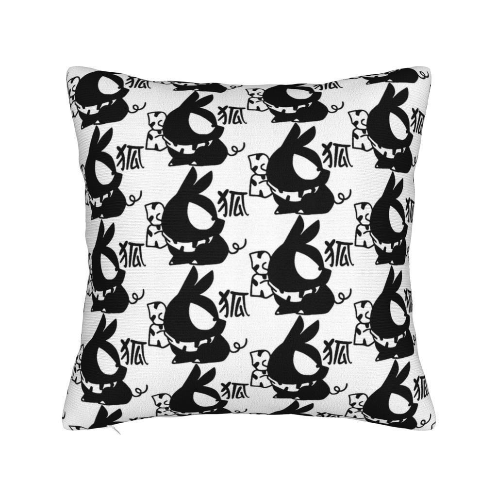Manga Ranma 1⁄2 Square Pillow Case Adventure Martial Comedy Cushion Covers Polyester Decorative Pillowcase for Home 45x45cm