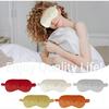 1 Pack Sleep Mask, Silk Eye Mask with Elastic Strap, Blindfold, Soft Silk Sleeping Mask for Girls, Women, Men (White)  White