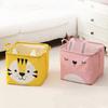 1pc Cloth Cartoon Folding Toy Storage Box Dirty Clothes Basket Large Capacity Multifunctional Storage Bag Dustproof