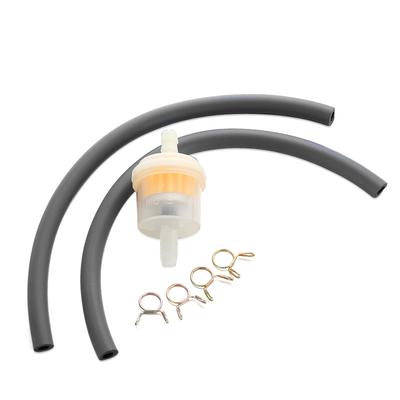 Benzin Temizleyici Dayanıklı Yakıt Yağı Filtre Borusu Evrensel Benzin Sıvı Filtre Borusu 5mm Çap 125 100 70cc Benzinli Motor için