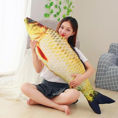 Creative Cartoon Carp Pillow: Back Support & Pet Toy - Valentine's Day Gift for Girls