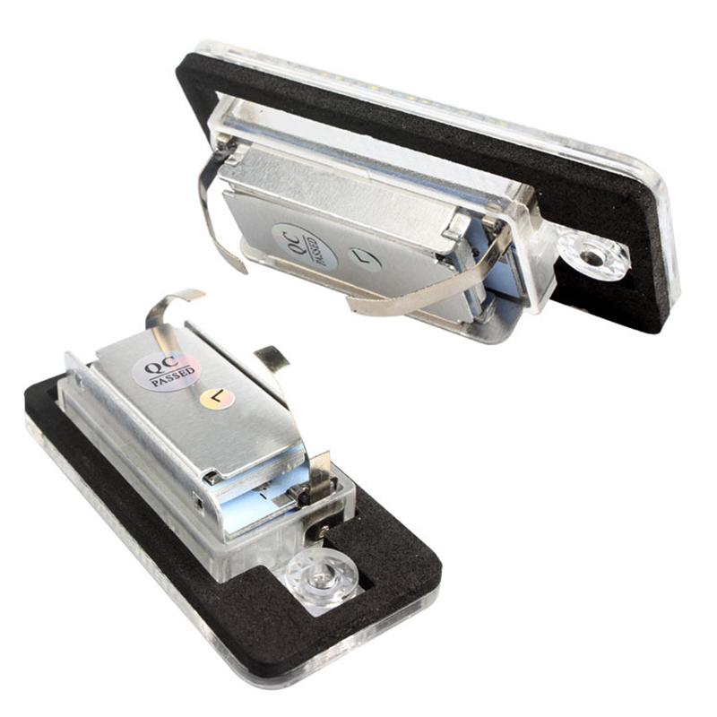 Led License Plate Light Suitable For A3 S3 A4 S4 A6 C6 A8 S8 Q7 Led License Plate Light Car Led License Plate Light