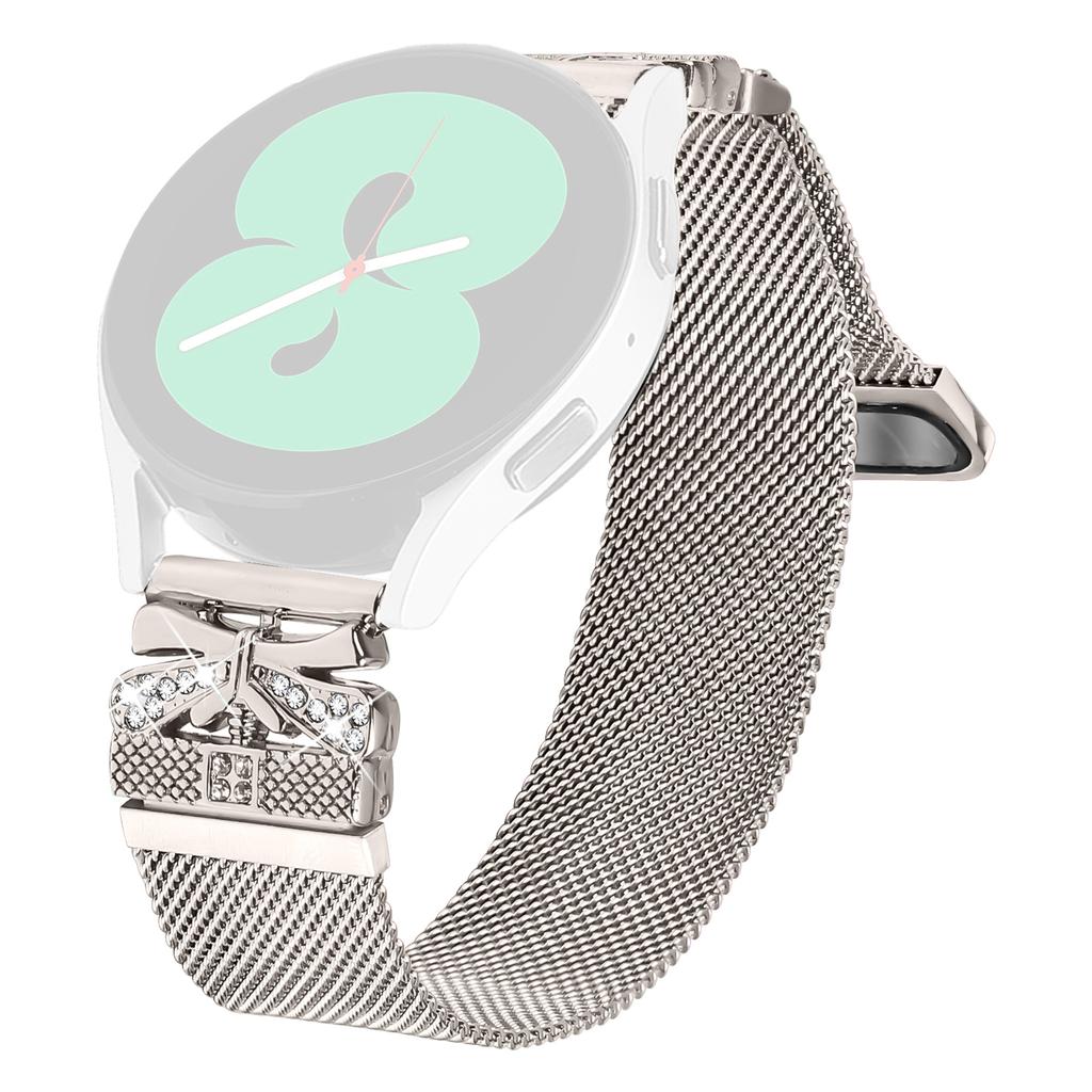 Metal Strap for Gabb Watch 3 Milanese Watch Band Butterfly Decor Electroplating Color