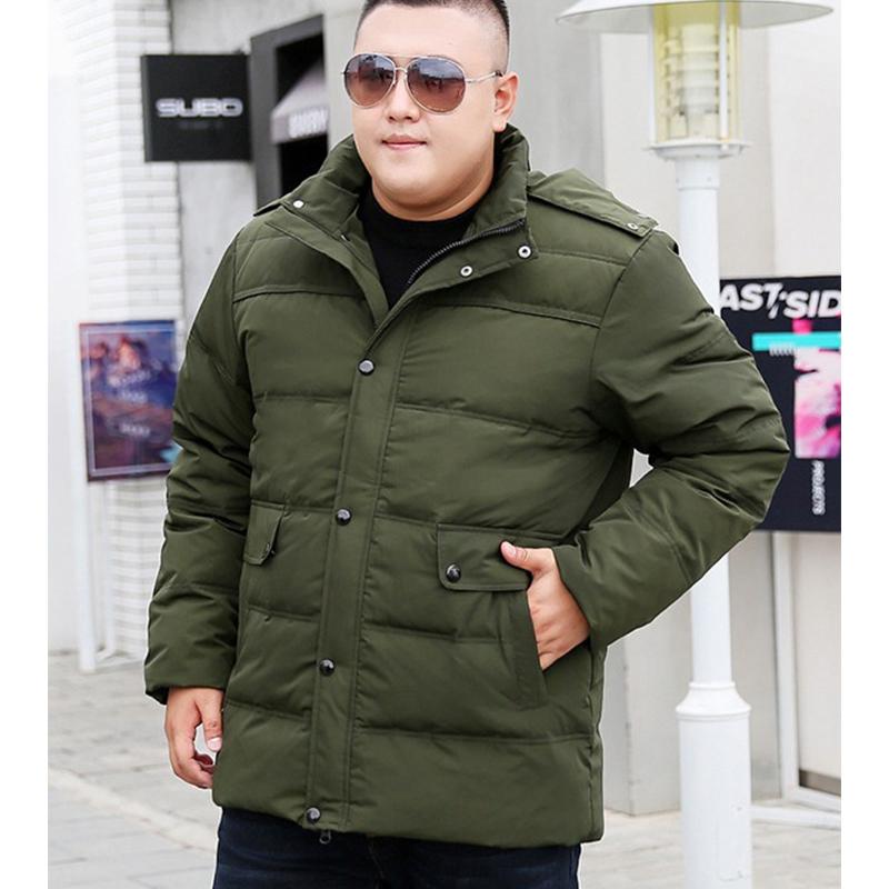 Autumn and Winter Plus Size Down Jacket, Medium and Long Cotton Jacket, Loose and Casual Cotton Jacket