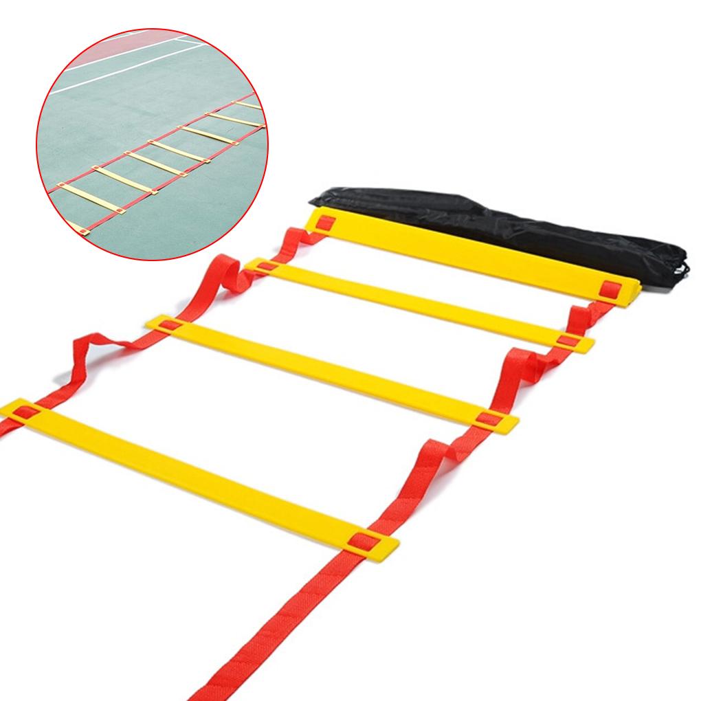 Agility Ladder (13/16/19 Feet) for Agility Training & Footwork Exercise - with 6/12/21 Plastic Rungs