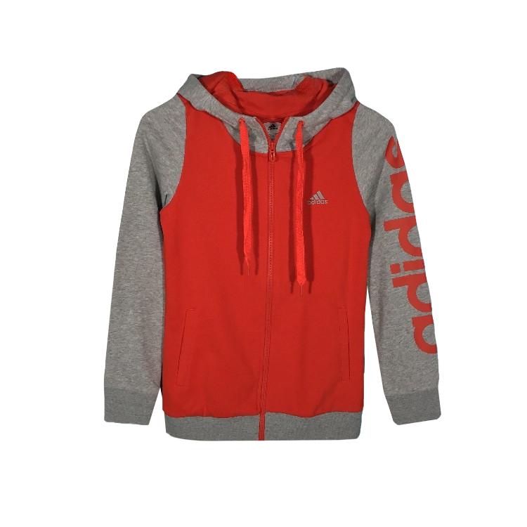 Adidas Sports Casual Hooded Zip Jacket Women Jackets AJ3568 M