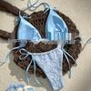 2025 European & American Bandage Bikini Set with Starfish Accessories