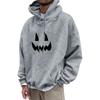 Unisex Casual Fashion Top With Drawstring Hoodie And Printed Sweatshirt
