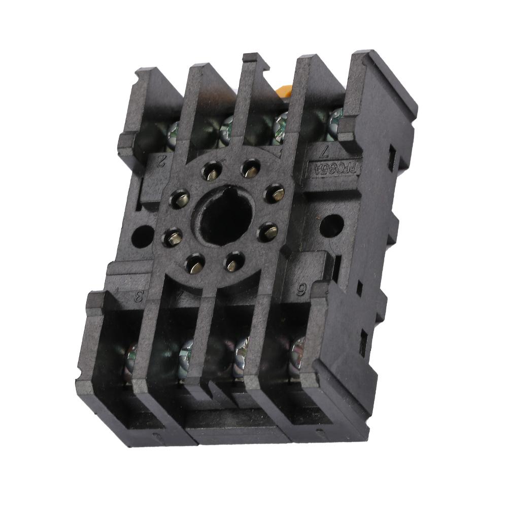 PF085A 300V 7A 8Pin Rail Mount Power Relay Holder Socket Base