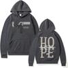 Kapuzenpullover mit Grafik „Rapper NF Hope Tracklist“