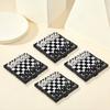 1/2/4PCS Mini Magnetic Chess Set Folding Magnetic Plastic Chessboard Board Game Portable Kid Toy Portable Outdoor 2026