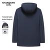 SHANSHAN Men's Detachable Hood Windbreaker Jacket