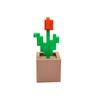 Minecraft Rose Tulip Desktop Ornament – Holiday Gift Idea