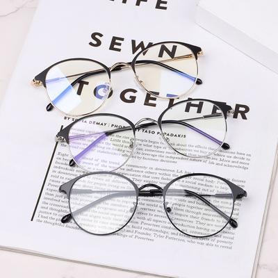 Fashion Ultralight Metal Frame Eyewear Anti-UV Blue Rays Glasses Computer Goggles Eyeglasses