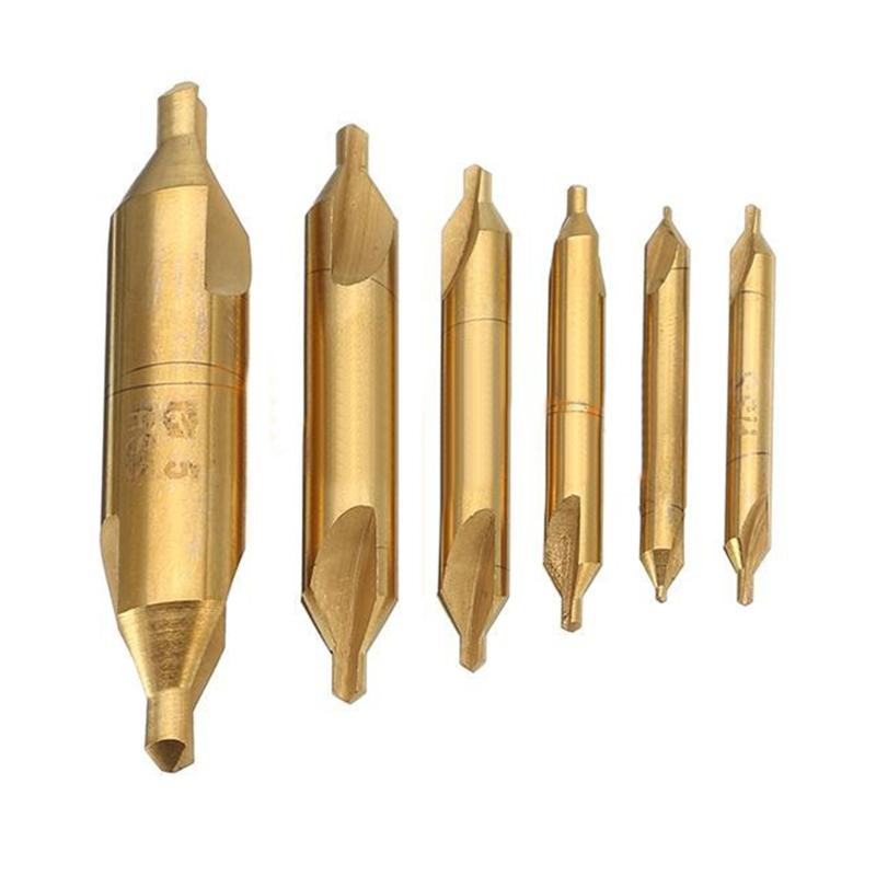 Buy 6pcs Hss Titanium Coated Composite 