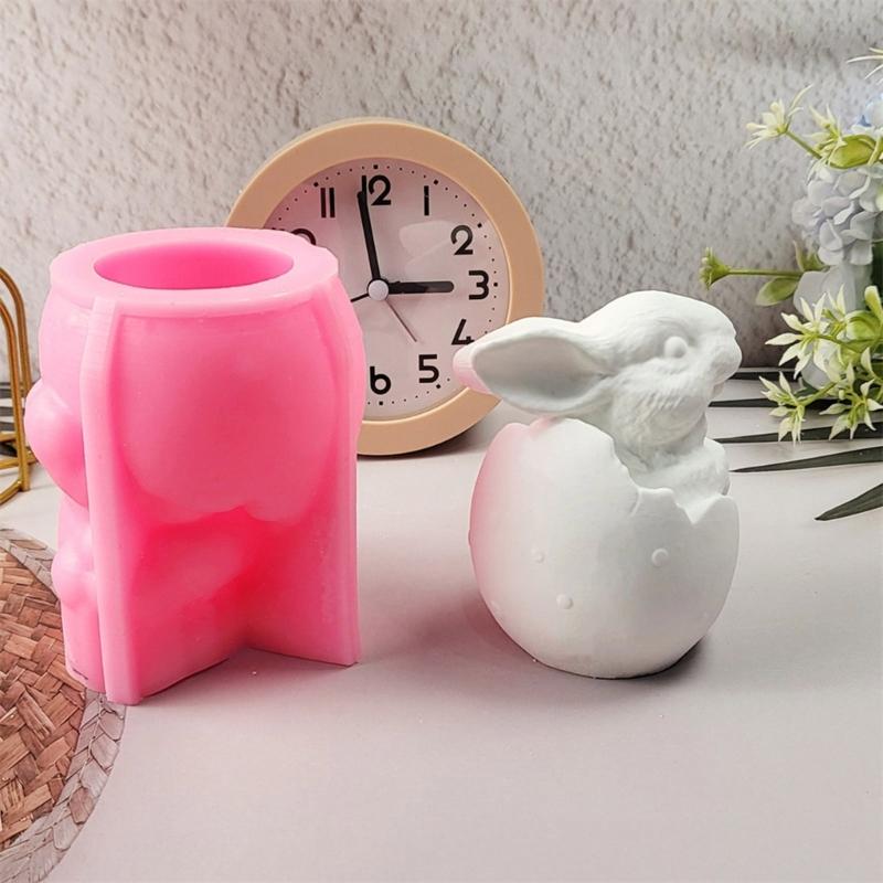 Easters Rabbits Molds Casting Molds Plasters Molds Animal Silicone Mould Ornament Molds Castings Molds Epoxy Resin Molds