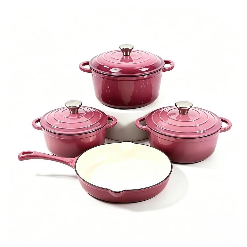 Chuyi Enamel Soup Pot Cookware Set