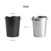 Edelstahl Kaffee Dosierbecher Kaffee Schnüffelbecher Pulverspender für 58mm Espressomaschinenbecher Ersatzteile Maschinen Zubehör