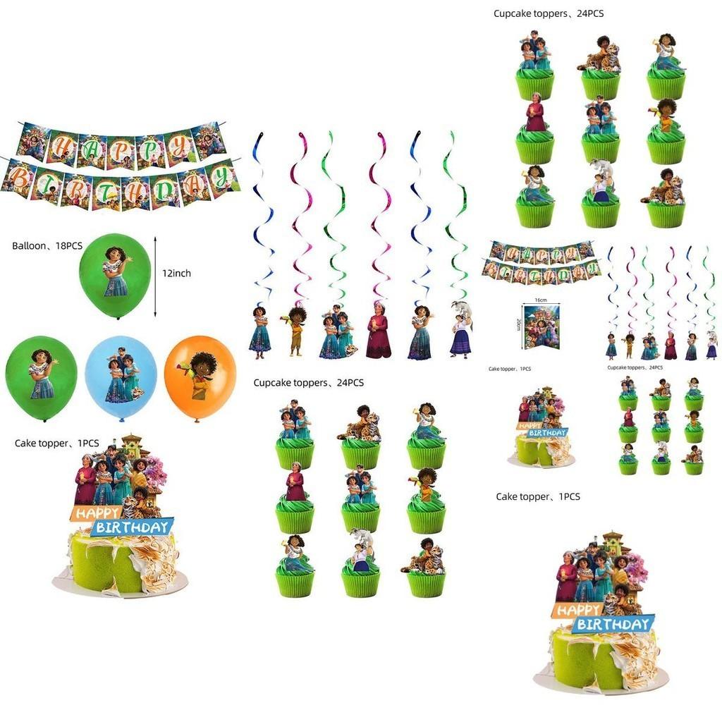 Vibrant Encanto Party Decorations Set- Make Your Child's Birthday Memorable!
