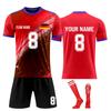 Personalised Shirts Kit Mens Girls With Name Number Custom Football Jerseys For Boys Training Suit