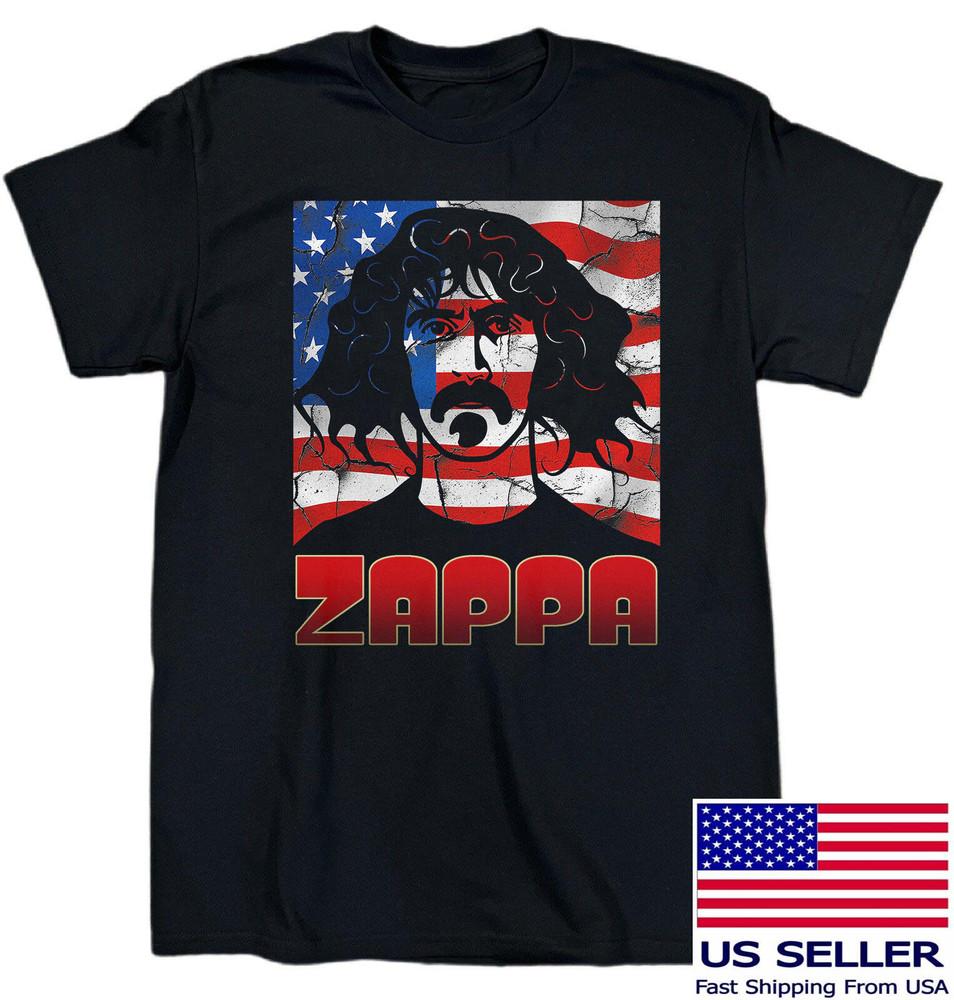 

NEW Frank Zappa Gift For Fans Heavy Cotton Black S5XL T Shirt AG878 Unisex T-Shirt XXXL