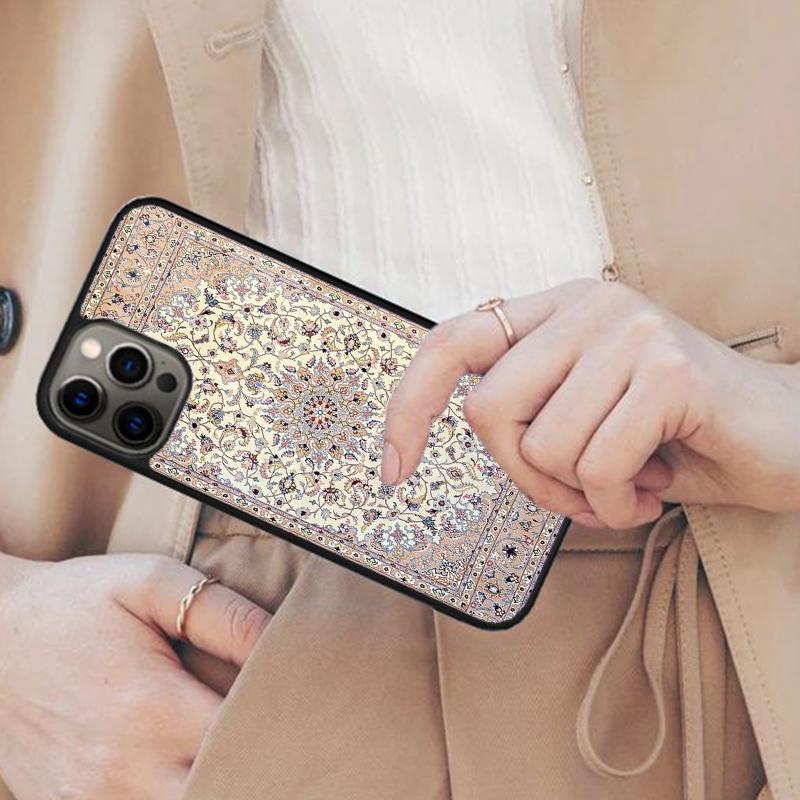 

Persian rug art Magnetic Phone Case For APPLE iPhone 17 Air 16 14 13 12 Pro Max 15 Plus Wireless Charge With MagSafe Cover iPhone 13mini