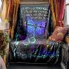 Live Life Like A Butterfly Dream And Fly Blanketcustomize Your Name Lightweight Comfortable And Stylish Blanket For Travel Bed Home Chair Office Sofa
