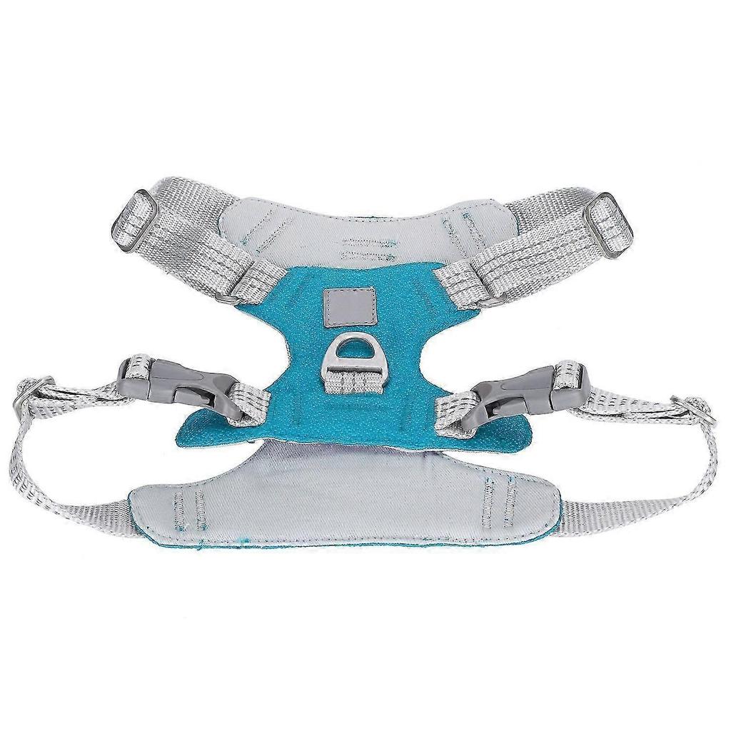 2025 Latest Model Pet Leash Vest Reflective Stripe Harness Adjustable Oxford