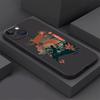 Pouzdro Pro Apple iPhone 14 13 11 12 Pro 7 XR X XS Max 8 Plus 6 6S SE 2022 13Pro Černé Měkké Telefon Funda Anime Genshin Impact Roztomilé
