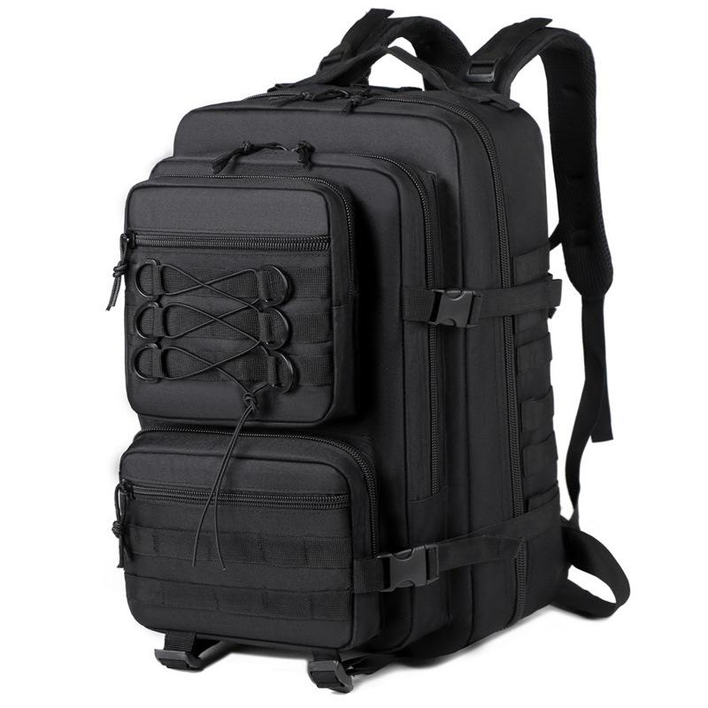 Spacious Wear-resistant Men's Tactical Outdoor Backpack Multi-purpose Bag Ideal for Hiking Camping Trekking Travel&Gear Storage