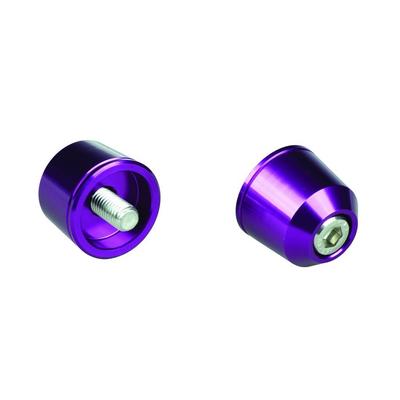 POSH FAITH Kawasaki M8 Solid Motorcycle Bar End Caps Blueberry 2pcs 031178-05-10 for ZRX1200 DAEG Z900RS Ninja 400