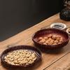 Handmade Retro Round Bamboo Basket: Multi-Purpose Storage, Winnowing Sieve, and Fruit Plate