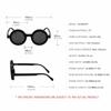 New Nd Adjustable Zoom Round Frame Sunglasses Neutral Outdoor Driving Fishing Steampunk Style Uv400 Sunglasses