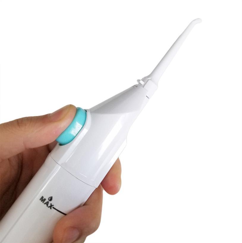 1 stk Håndtrykk Tannbleking Power Floss Dental Vannstråle Tanntråd Tannpirker Uten Batterier Dental
