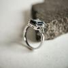 Stříbrný prsten s přírodním safírem 2,367 ct, hmotnost výrobku 3,5 g (2181163)